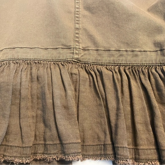 Free People Distressed Military Jacket EUC - Picture 10 of 12